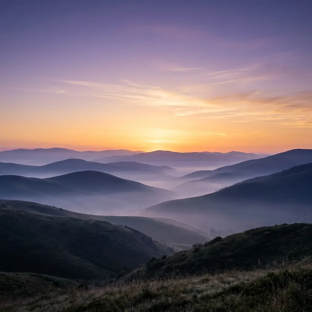 Sunrise landscape